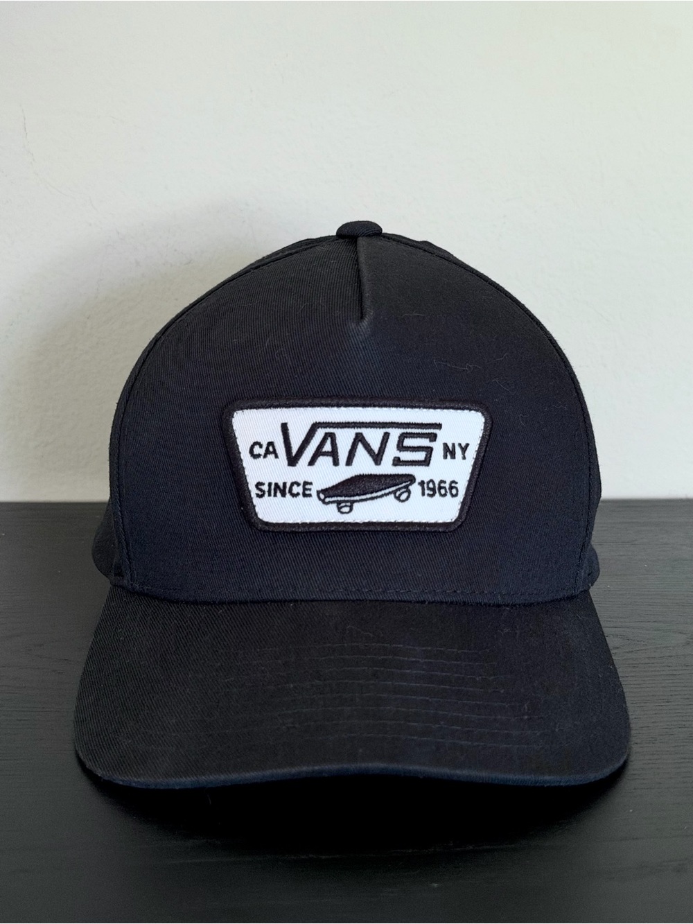 Vans Black and White Patch Cap